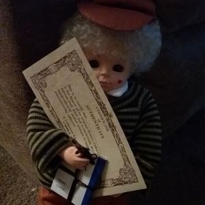 Brinns collectible porcelain doll